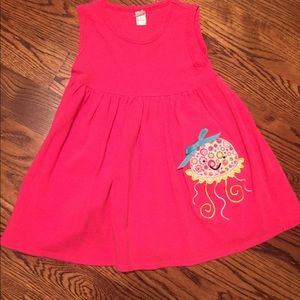 Sleeveless Monag Applique Dress